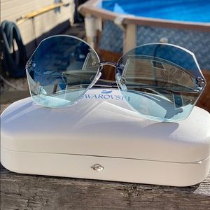 Swarovski sunglasses blue tint